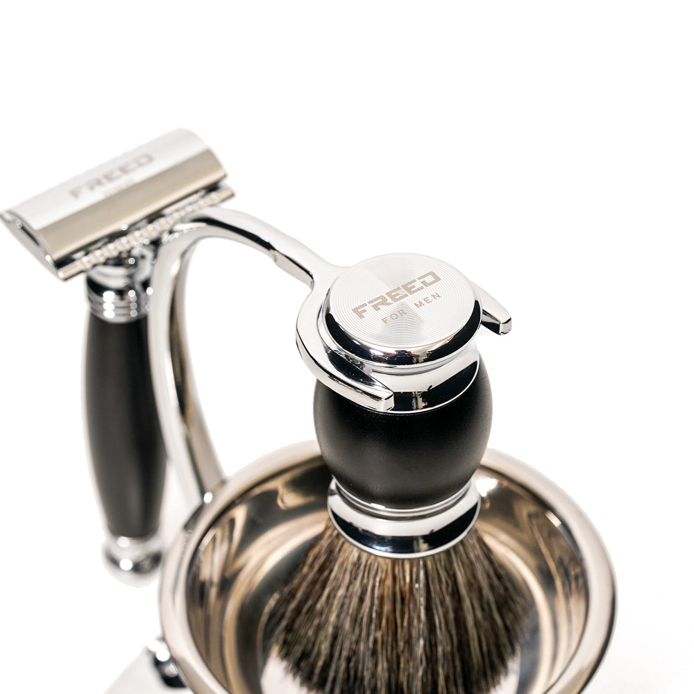 雙刃式刮鬍刀天行者禮盒五件組