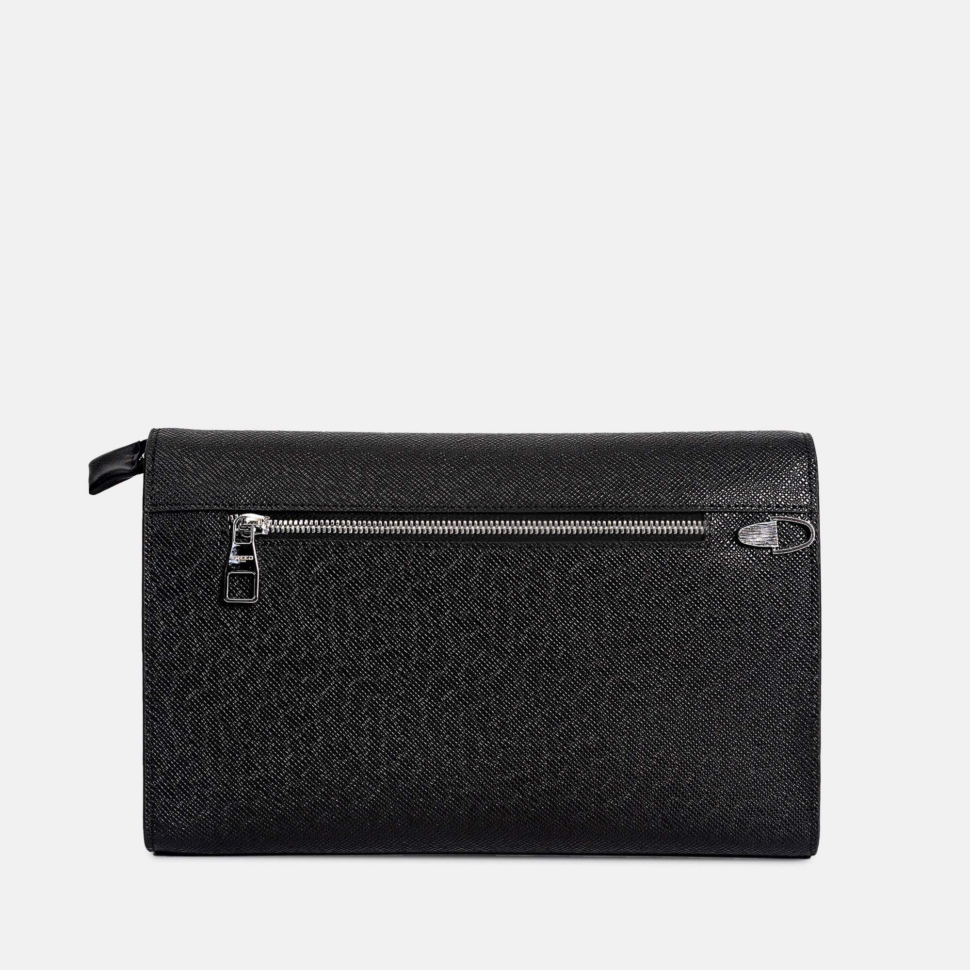 【FREED】商務真皮密碼鎖手拿包 - FREED