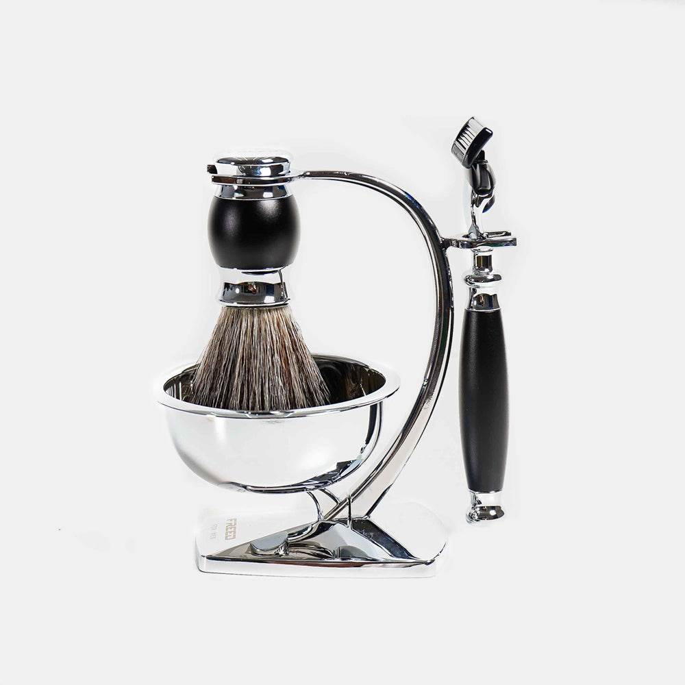 【FREED】五刀式刮鬍刀天行者禮盒五件組 - 極致黑 - FREED