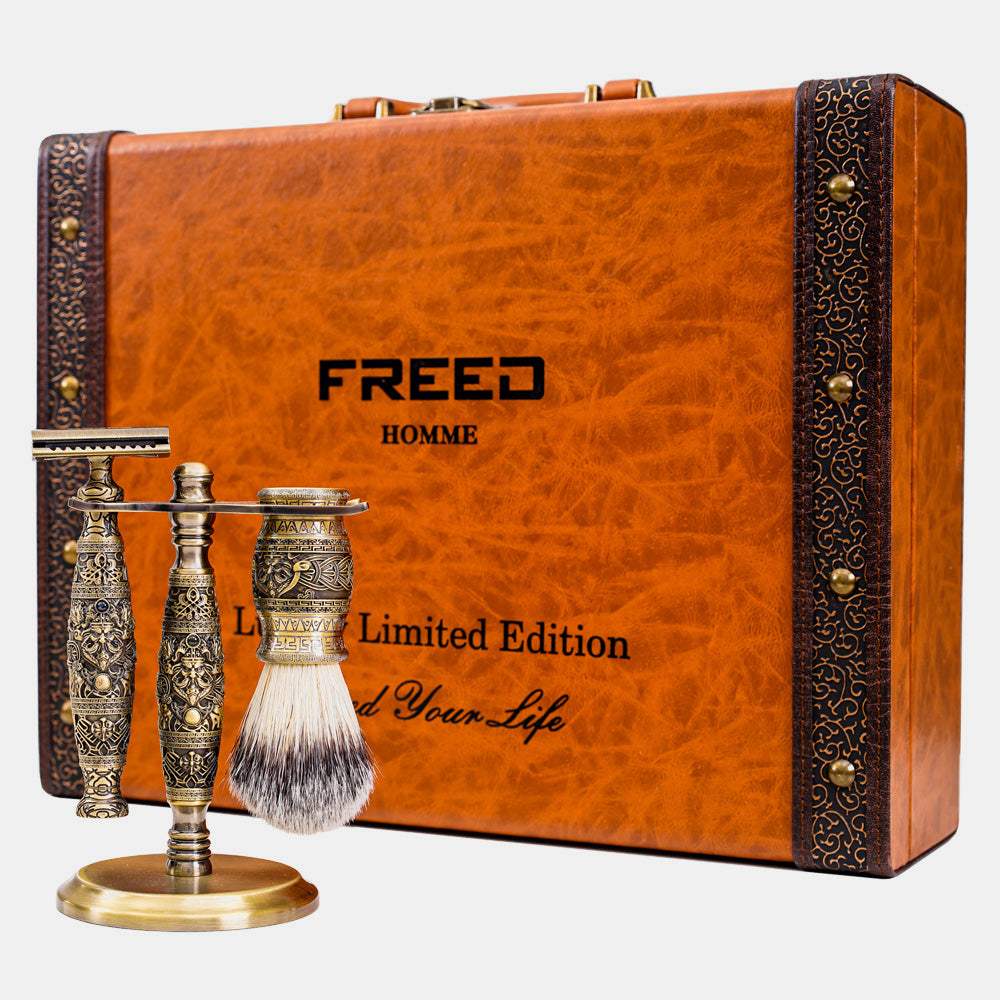 【三週年限量紀念款】 豪華典藏版刮鬍刀禮盒 - 奧丁 - FREED