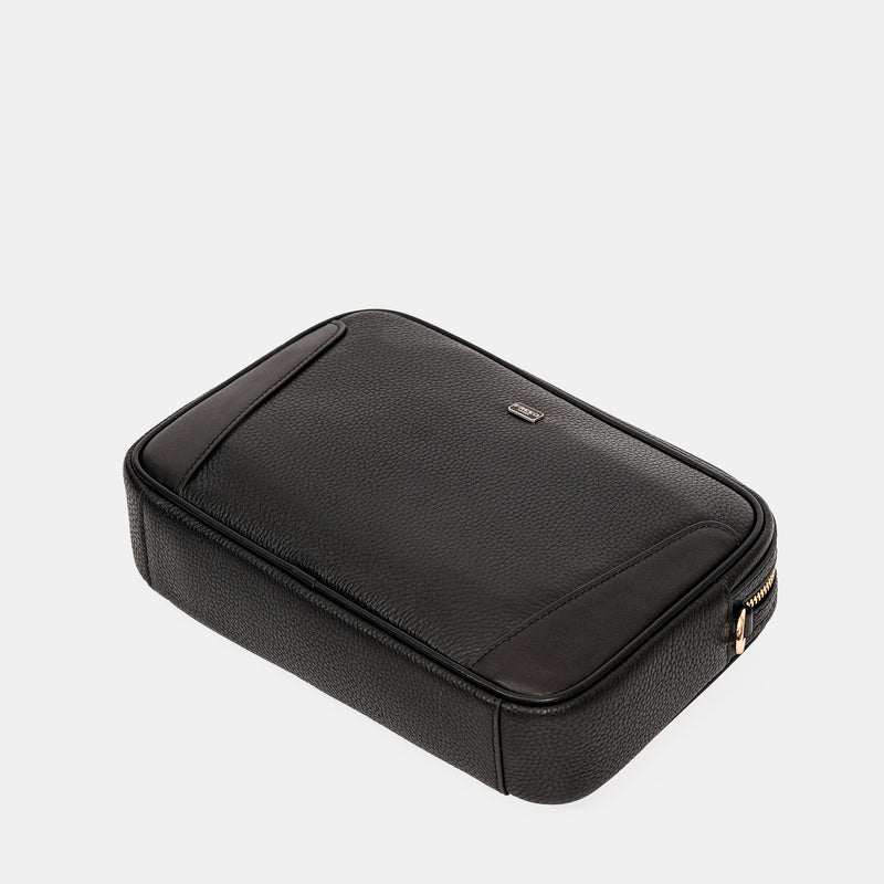 【FREED】荔枝紋真皮斜肩包