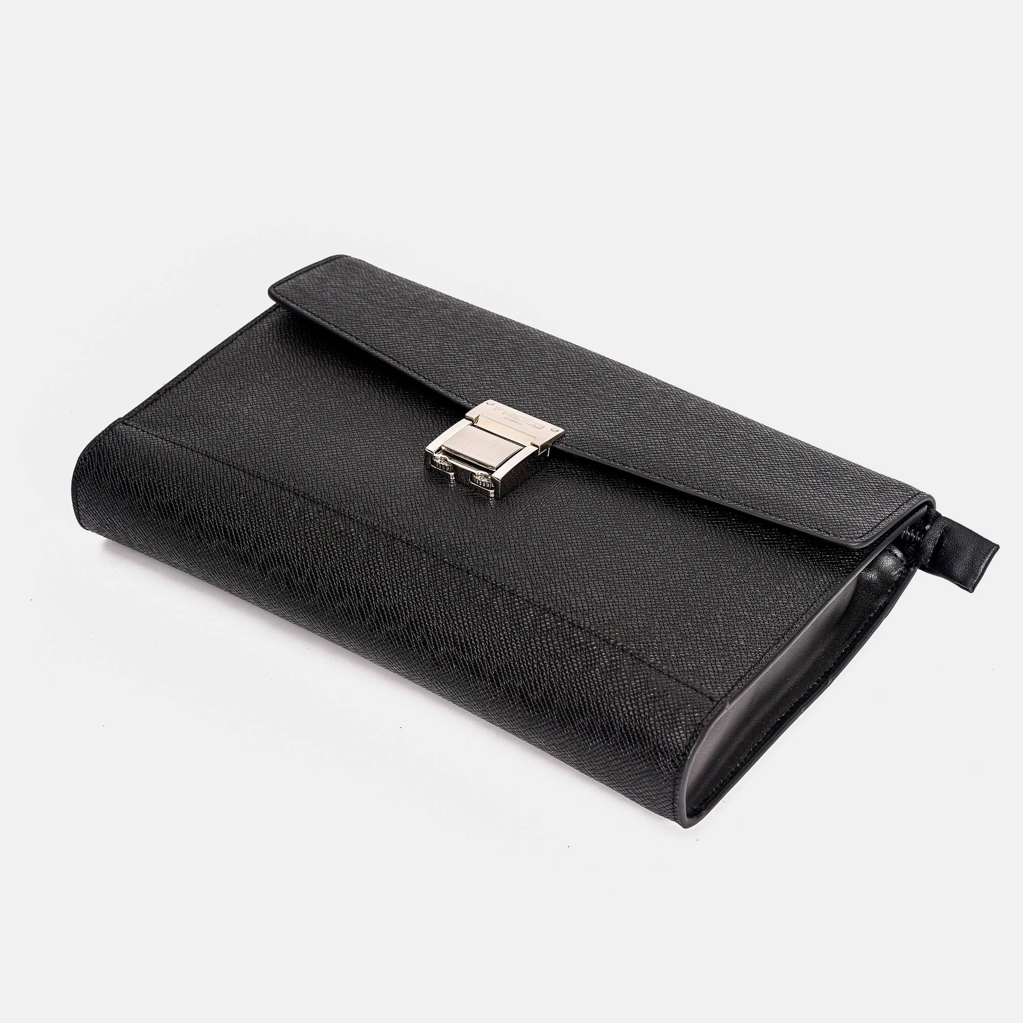 【FREED】商務真皮密碼鎖手拿包 - FREED