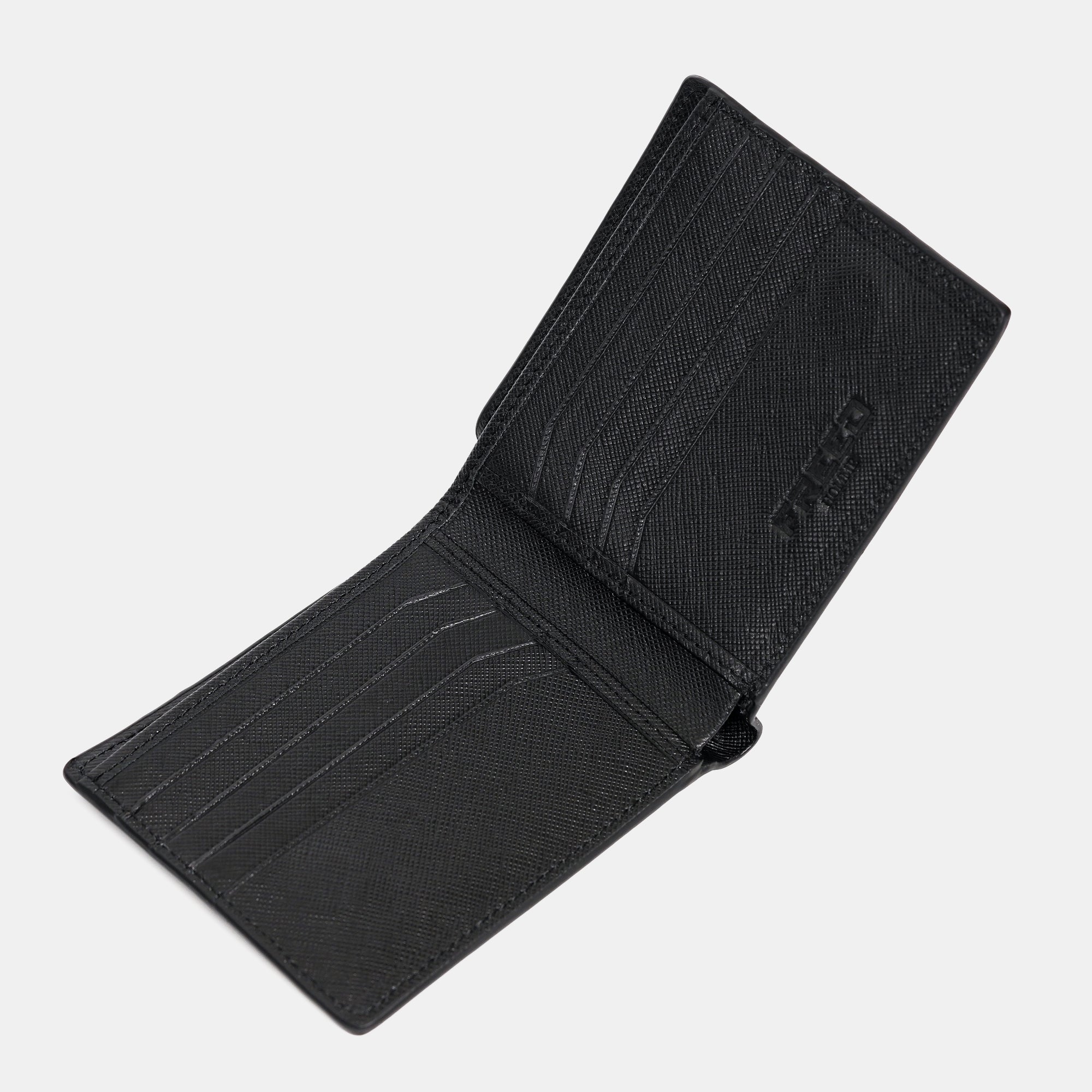 【FREED】經典 Saffiano 十字紋短夾