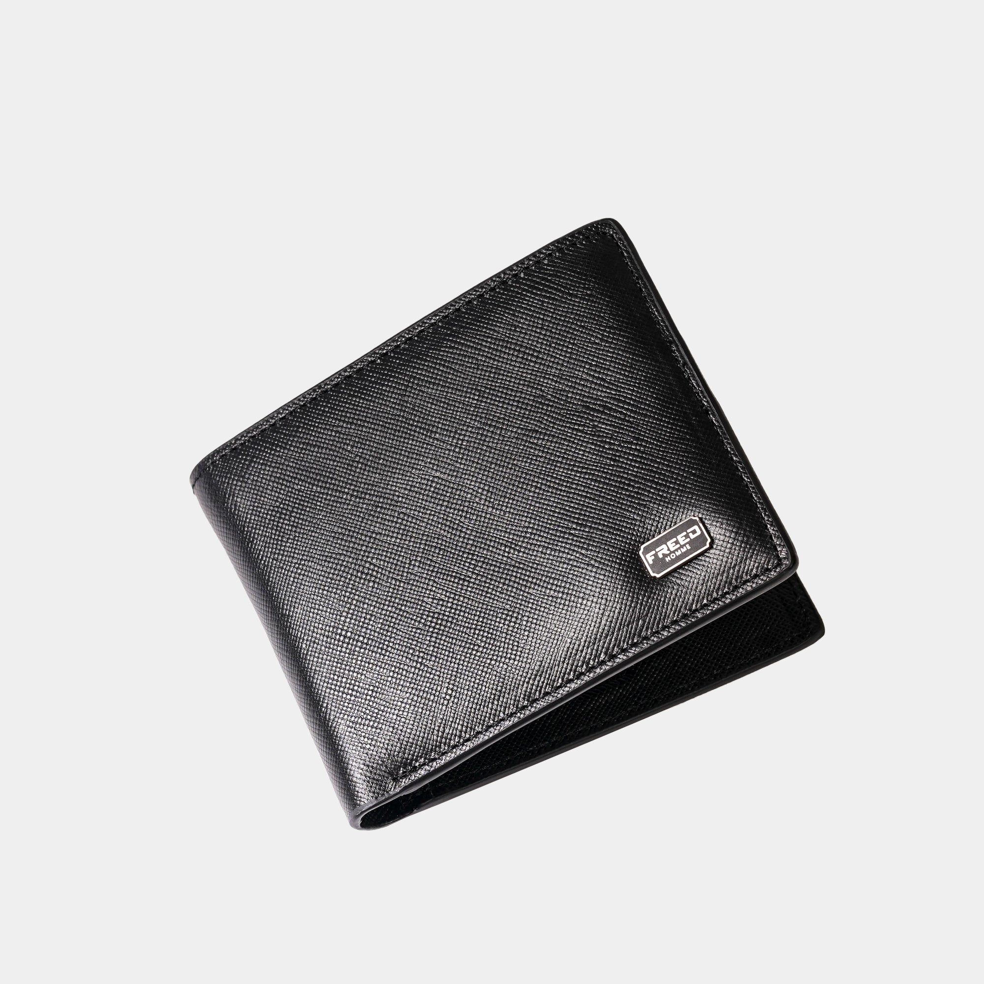 【FREED】經典 Saffiano 十字紋短夾