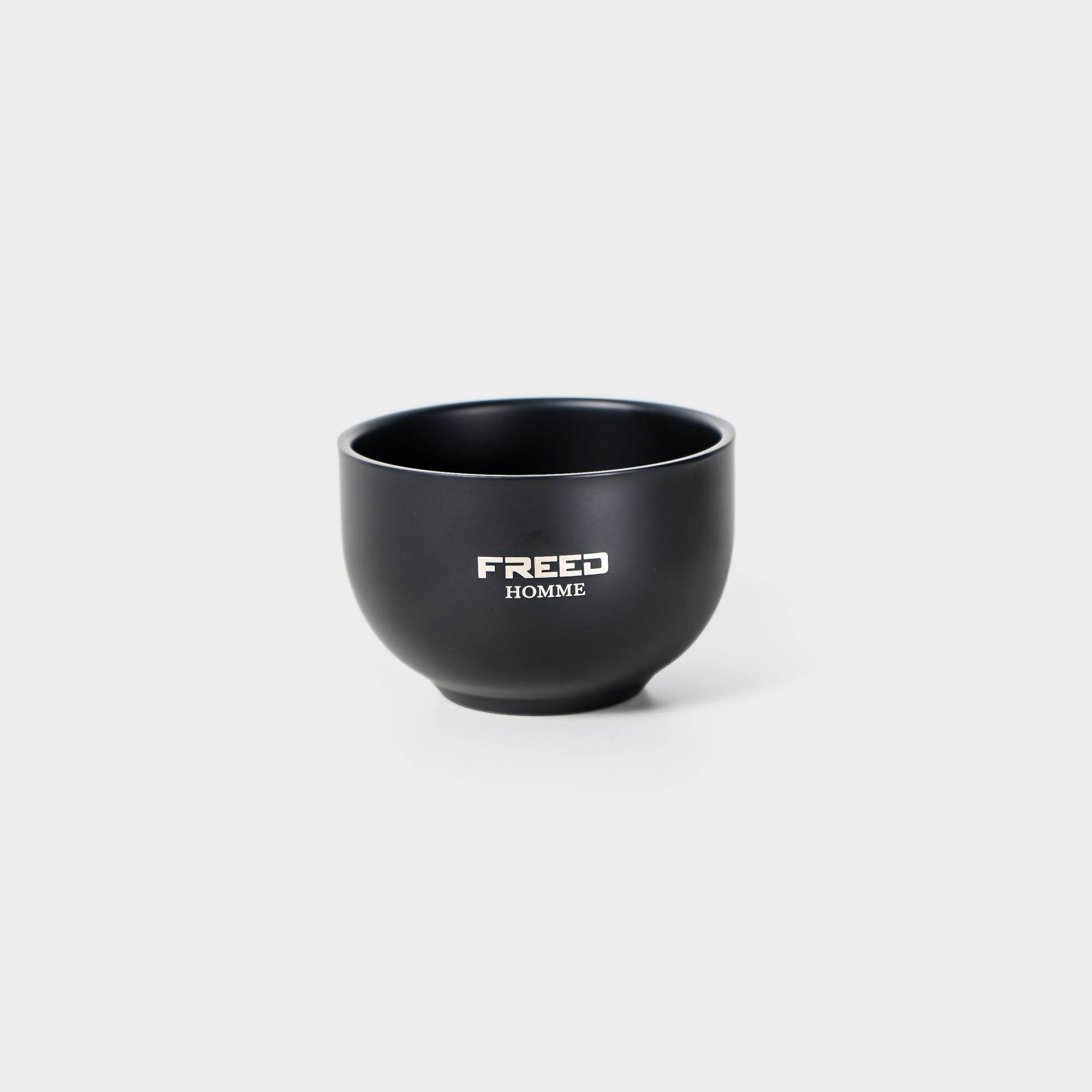 FREED 不鏽鋼霧面黑刮鬍理容碗( 高位款 ) - FREED