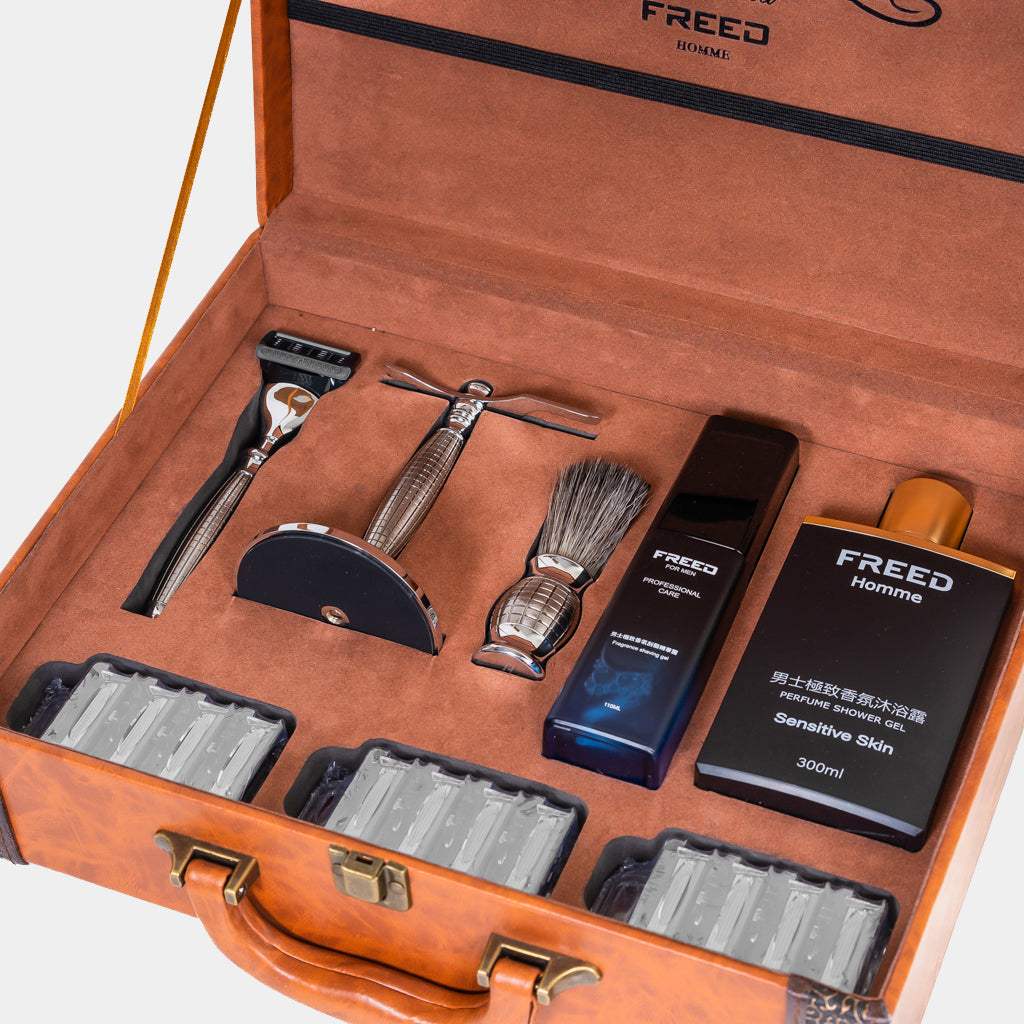 【兩週年紀念款】 豪華典藏版刮鬍刀禮盒 - 手雷款 - FREED