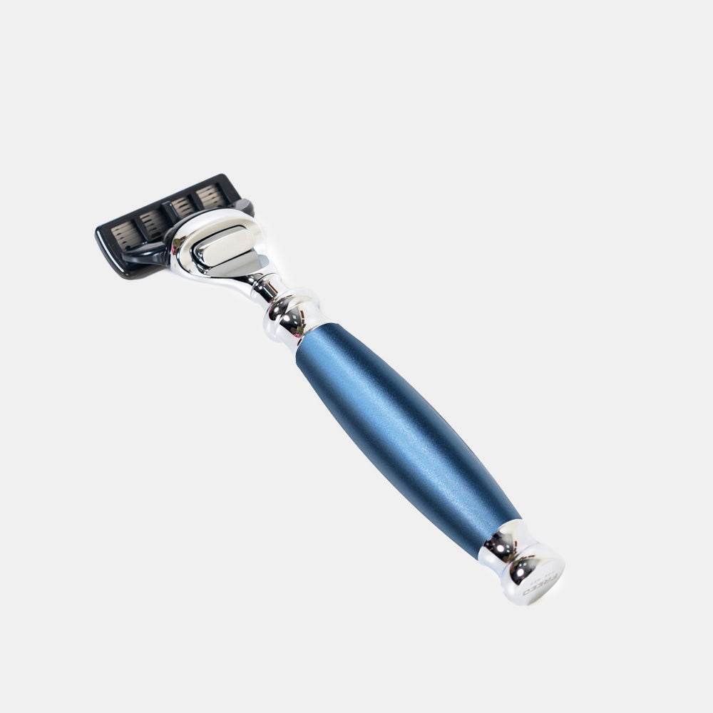 【FREED】五刀式刮鬍刀天行者禮盒五件組 - 時尚藍 - FREED