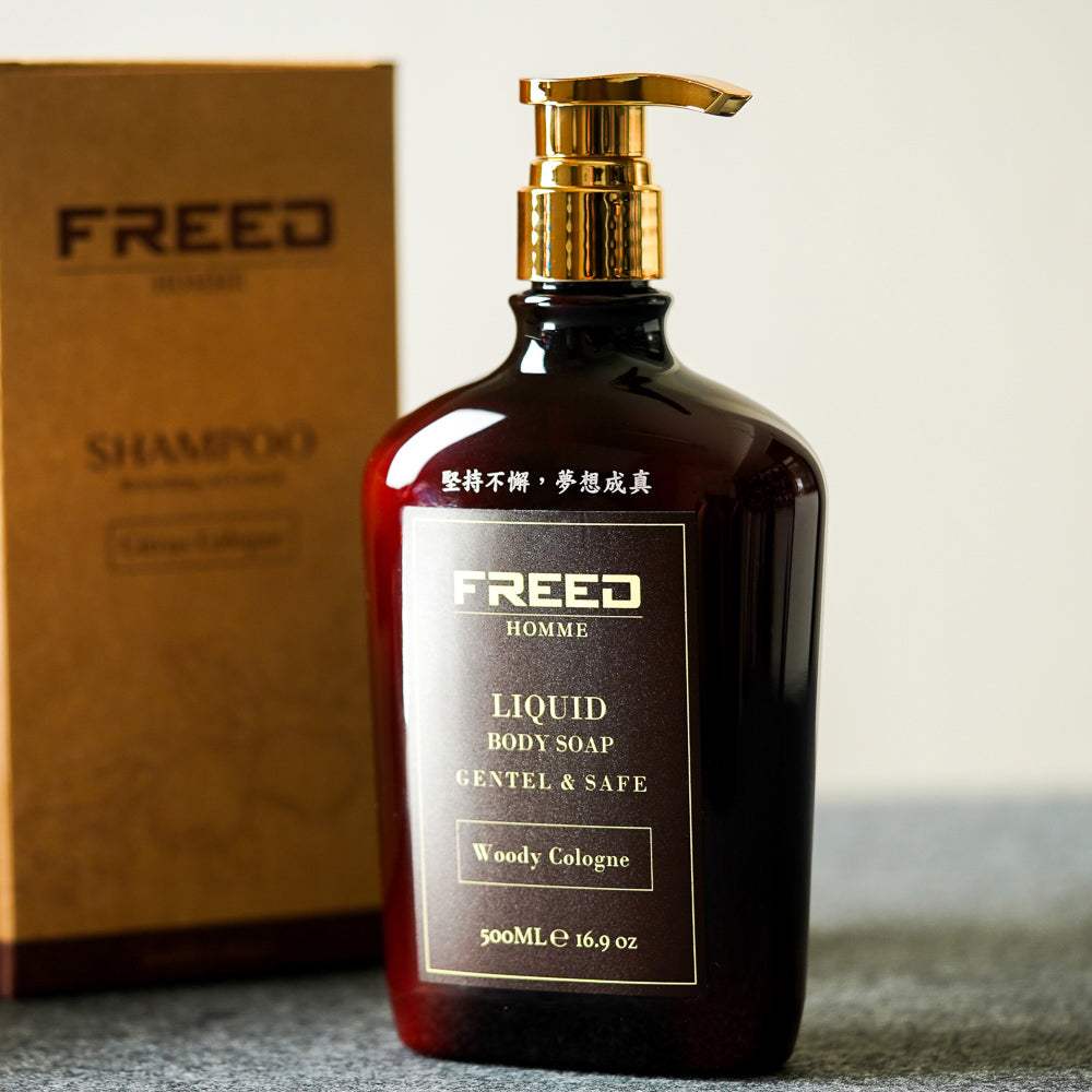 【FREED】男士極致香氛沐浴乳 - 經典檀香 500ML - FREED