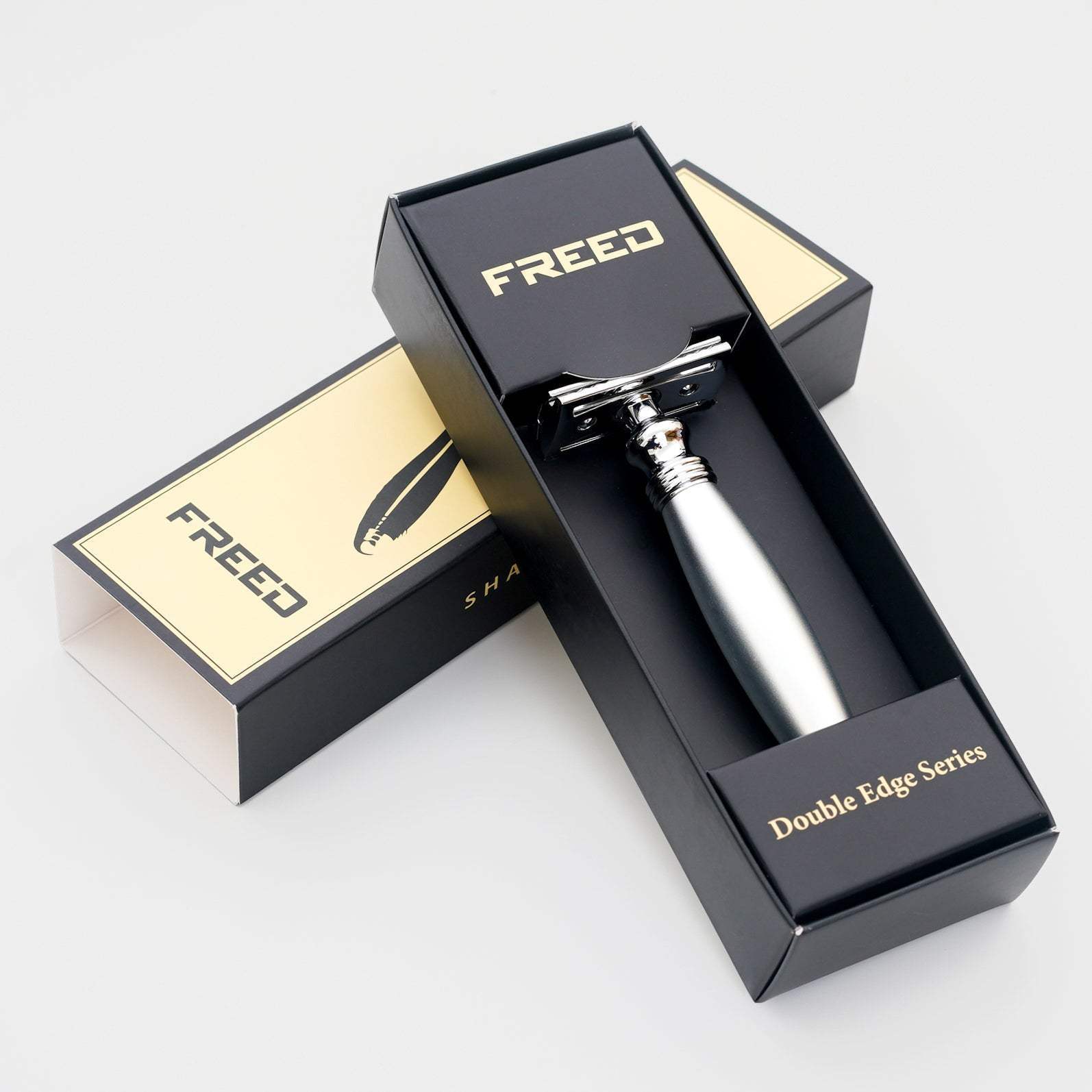 【FREED】封閉式復古雙刃安全刮鬍刀- 阿提米絲 (附刀片10片) - FREED