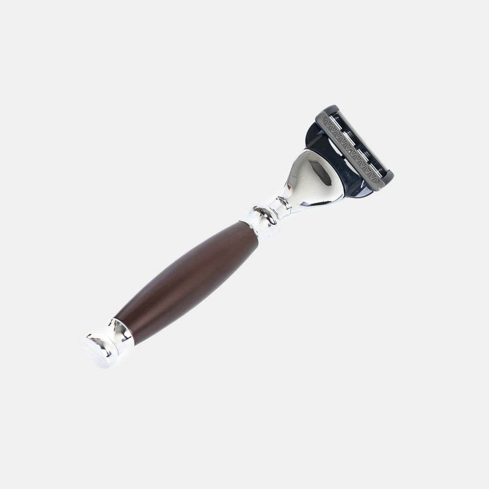 【FREED】五刀式刮鬍刀天行者禮盒五件組 - 馬鞍棕 - FREED