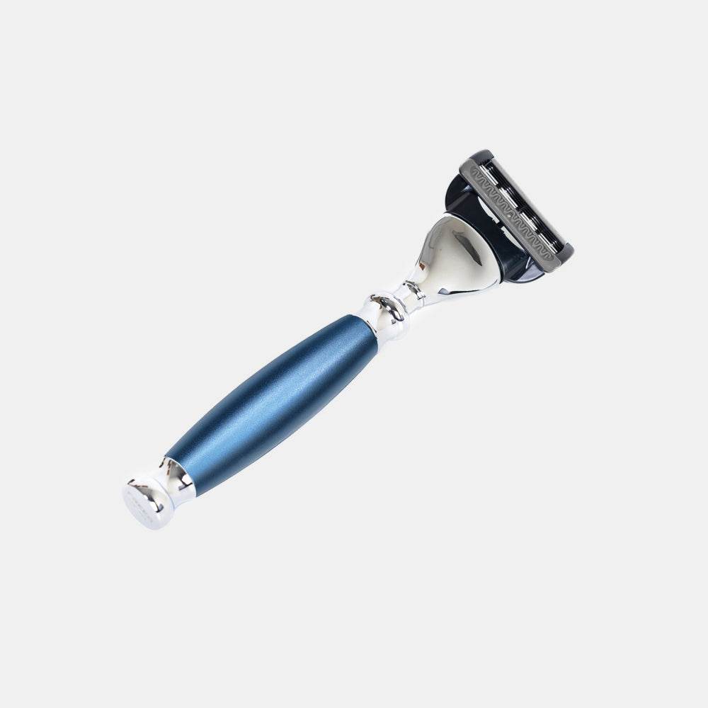 【FREED】五刀式刮鬍刀天行者禮盒五件組 - 時尚藍 - FREED