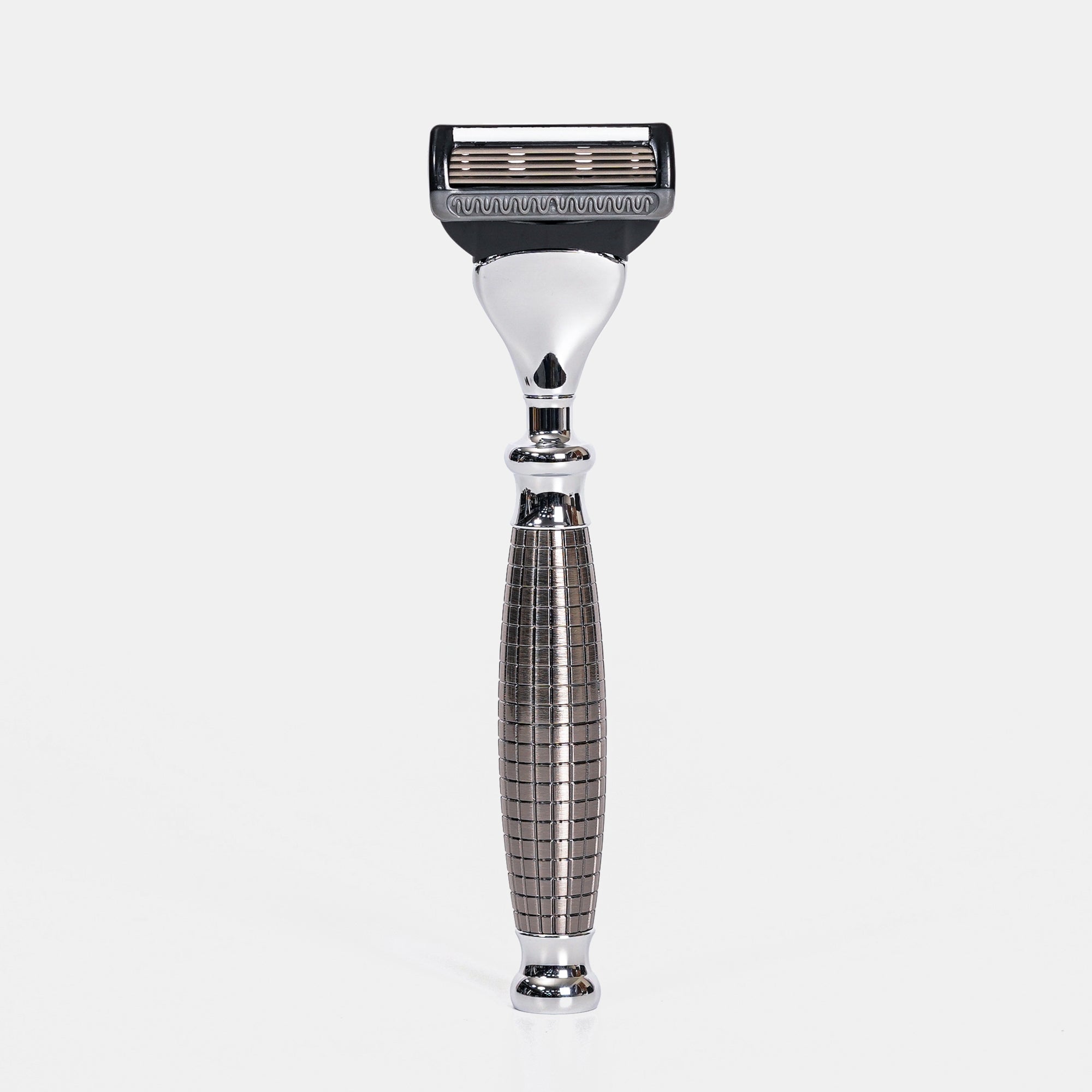 【蝕刻系列】五刀式刮鬍刀 - 手雷款