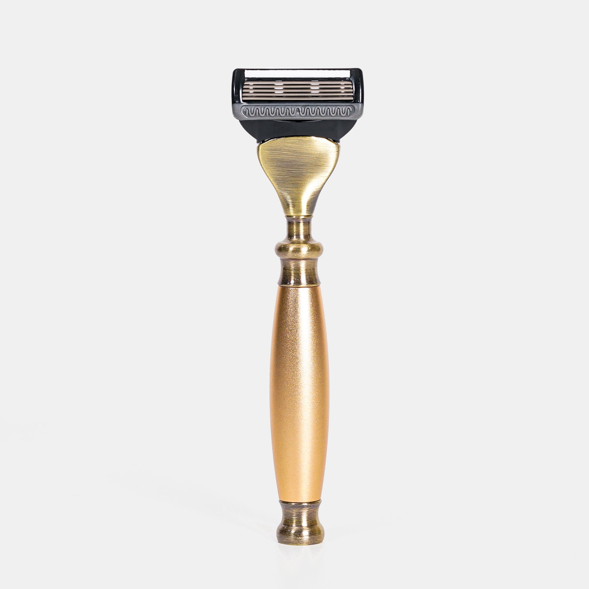 【古銅系列】五刀式刮鬍刀 - 阿波羅