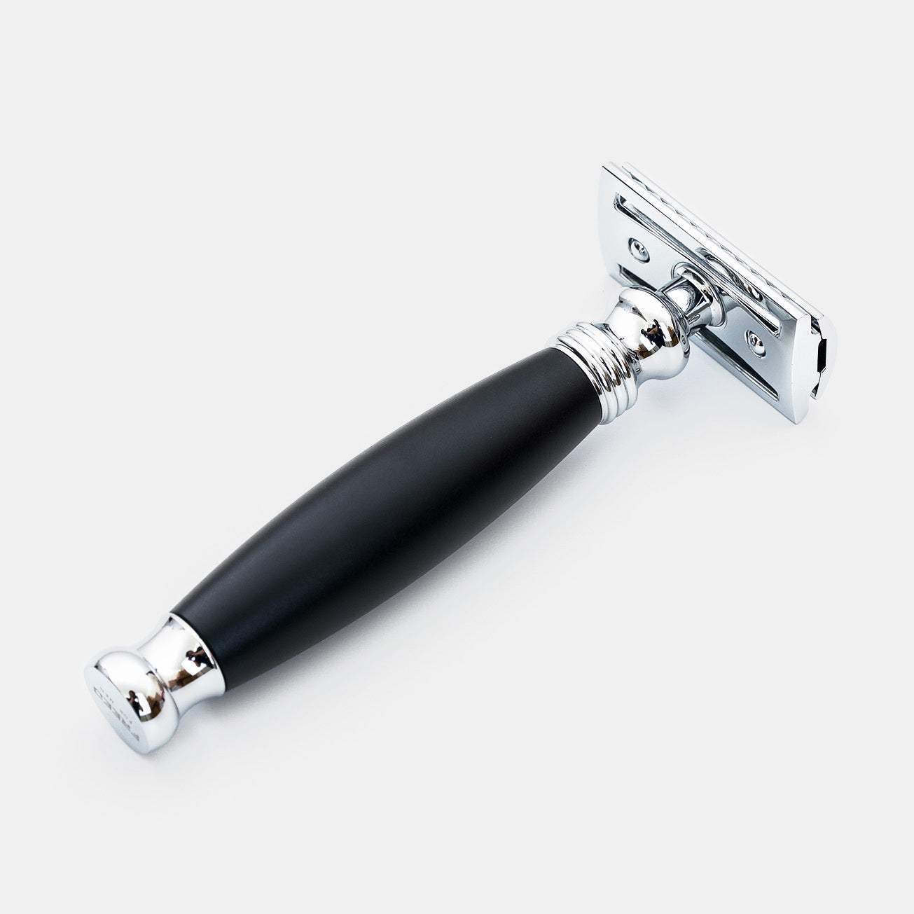 【FREED】封閉式復古雙刃安全刮鬍刀- 極致黑 (附刀片10片) - FREED