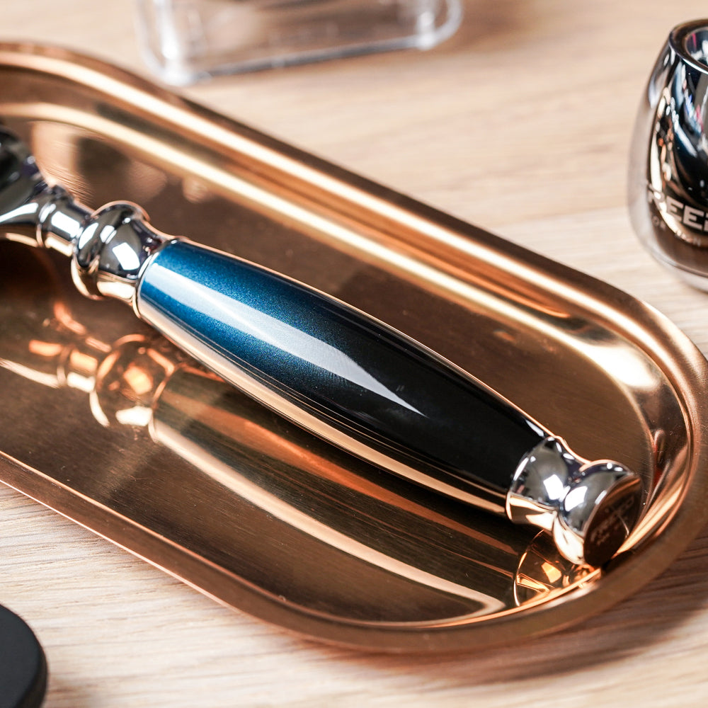 【一周年紀念款】五刀式刮鬍刀 - 銀河藍