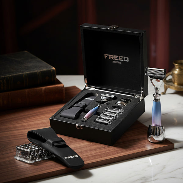 【兩週年特仕款】尊爵四件組刮鬍刀禮盒 - 獨角獸