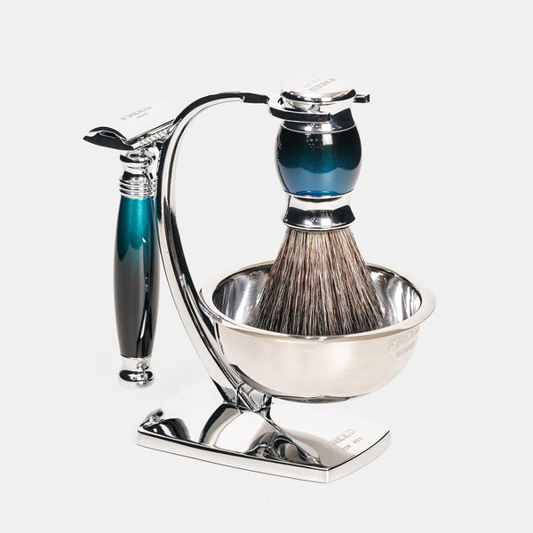 【FREED】雙刃式刮鬍刀天行者禮盒五件組 - 銀河藍