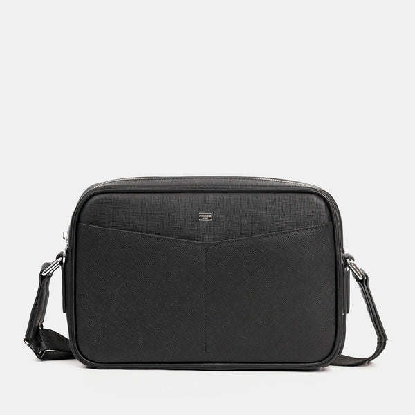 【FREED】經典 Saffiano 十字紋側背包