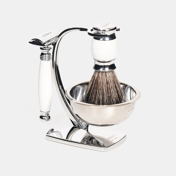 【FREED】雙刃式刮鬍刀天行者禮盒五件組 - 珍珠白