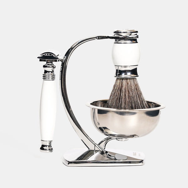 【FREED】雙刃式刮鬍刀天行者禮盒五件組 - 珍珠白