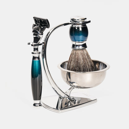 銀河藍金屬質感，時尚配件，FREED 客製化刻字。