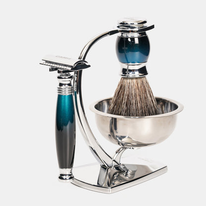 【FREED】雙刃式刮鬍刀天行者禮盒五件組 - 銀河藍