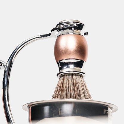 【FREED】雙刃式刮鬍刀天行者禮盒五件組 - 玫瑰金