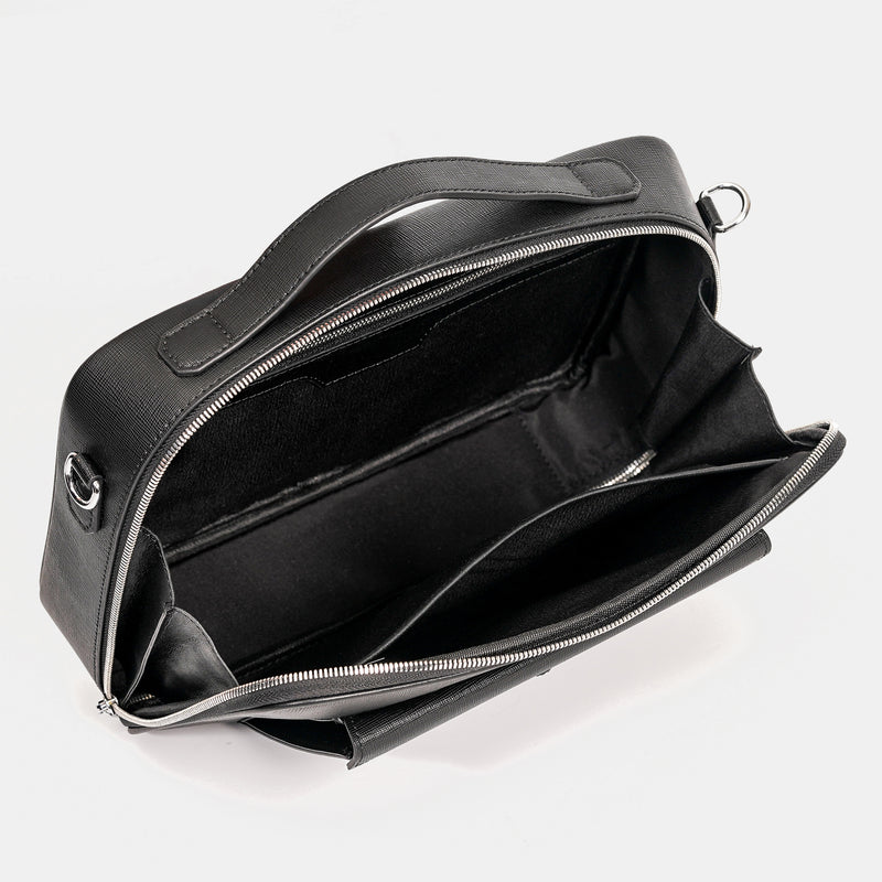 【FREED】經典 Saffiano 十字紋 手提斜背包