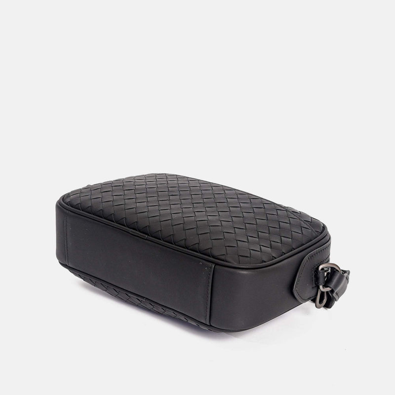 【FREED】手工細編織皮革郵差包(小) - FREED