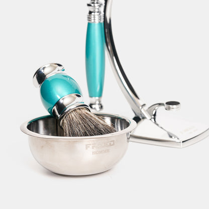 【FREED】雙刃式刮鬍刀天行者禮盒五件組 - 湖水綠