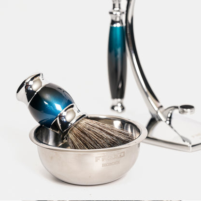 【FREED】雙刃式刮鬍刀天行者禮盒五件組 - 銀河藍