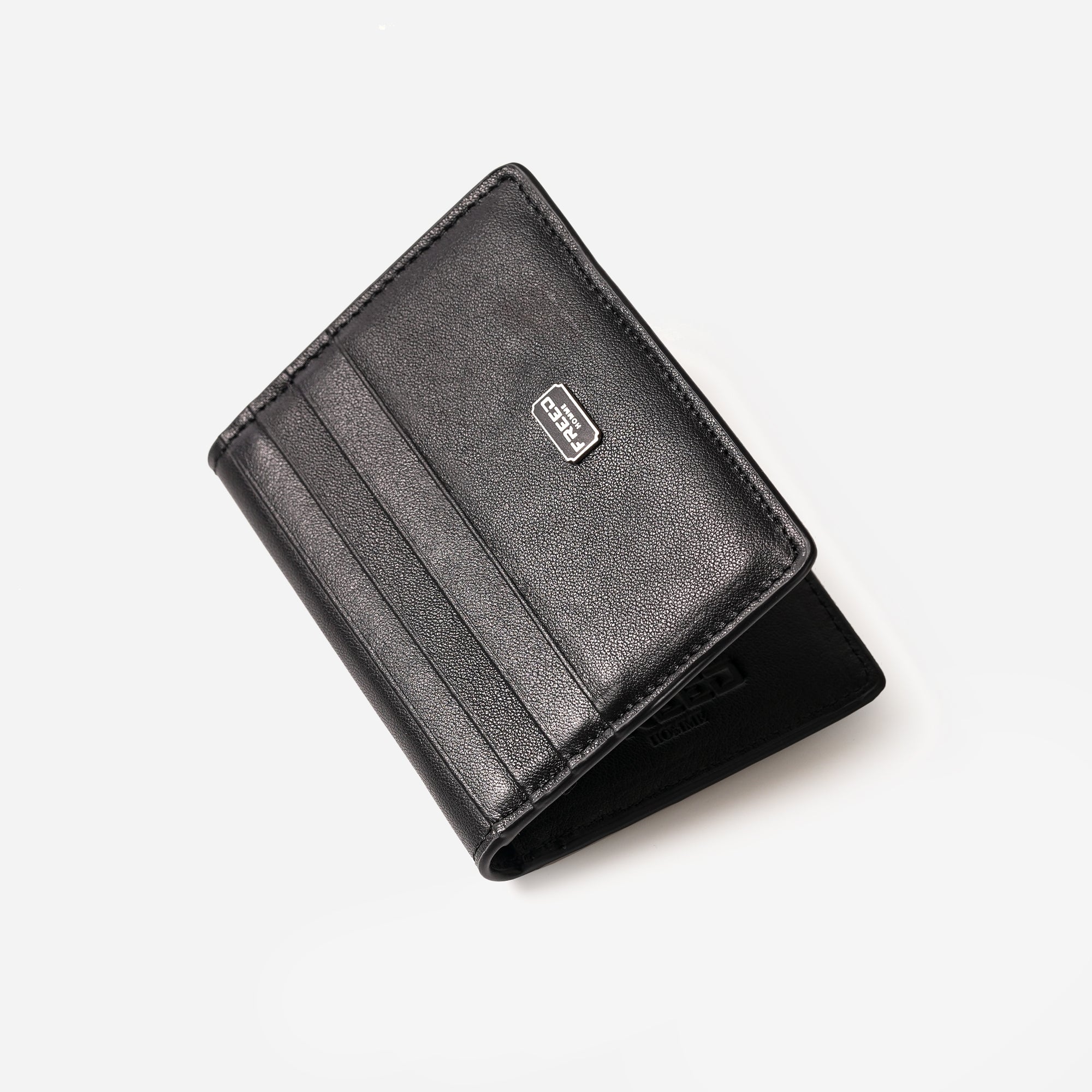 【FREED】紳士極潤頭層納帕(Nappa)真皮信用鈔票卡夾