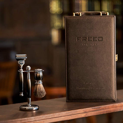 一週年限量紀念款 - 哈德斯_豪華典藏版四件組刮鬍刀禮盒 - FREED