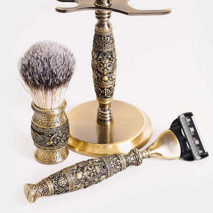 【三週年限量紀念款】 五刀式豪華典藏版刮鬍刀禮盒 - 奧丁 - FREED