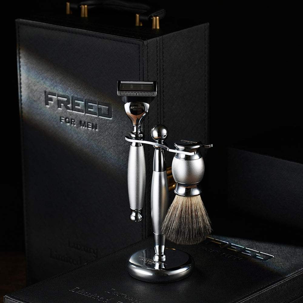 一週年限量紀念款 - 阿提米絲_豪華典藏版四件組刮鬍刀禮盒 - FREED