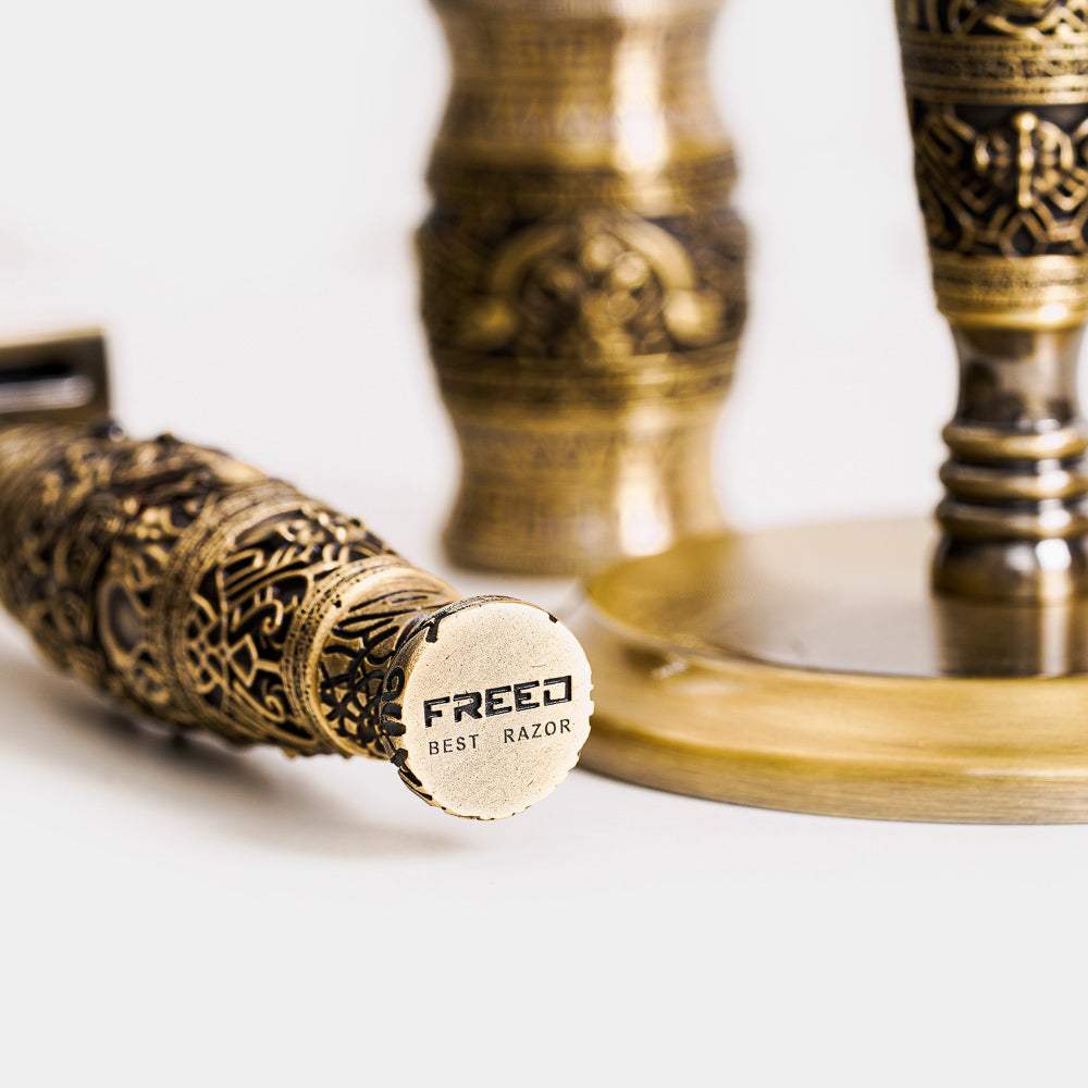 【三週年限量紀念款】 五刀式豪華典藏版刮鬍刀禮盒 - 奧丁 - FREED