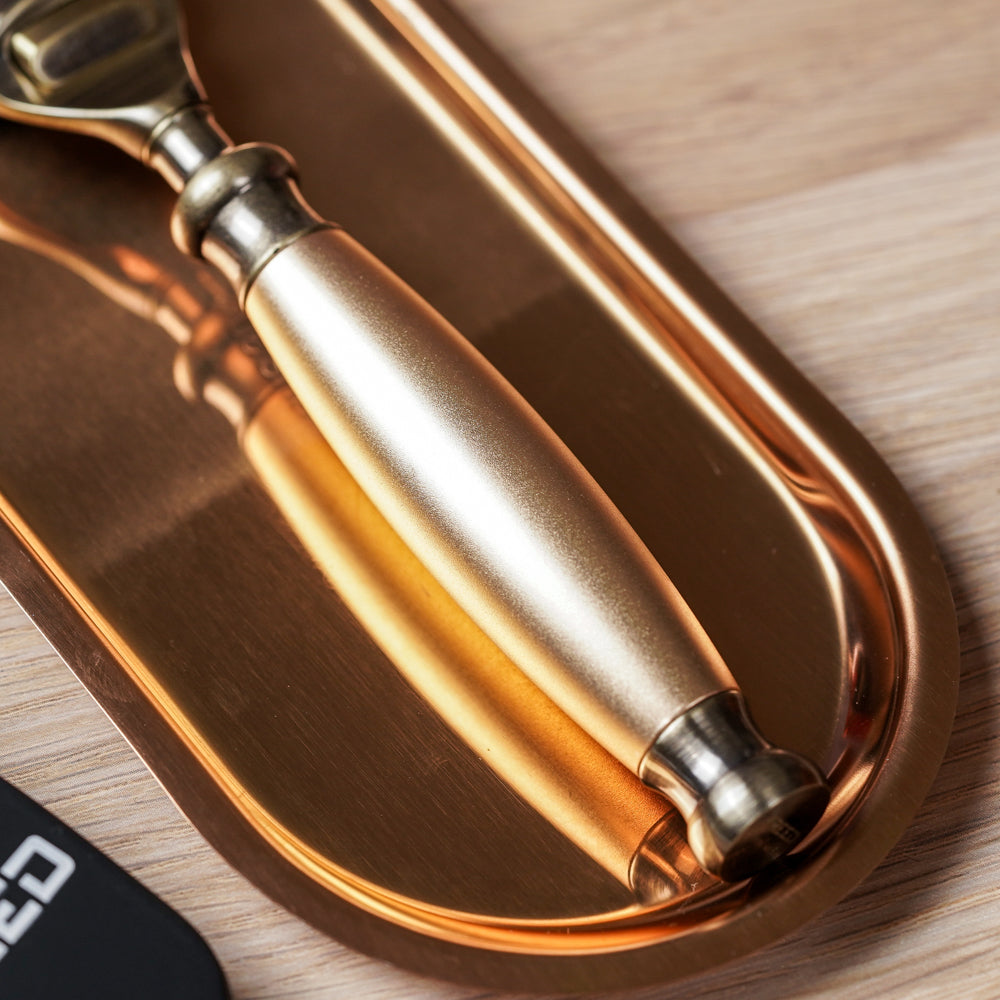 【古銅系列】五刀式刮鬍刀 - 阿波羅