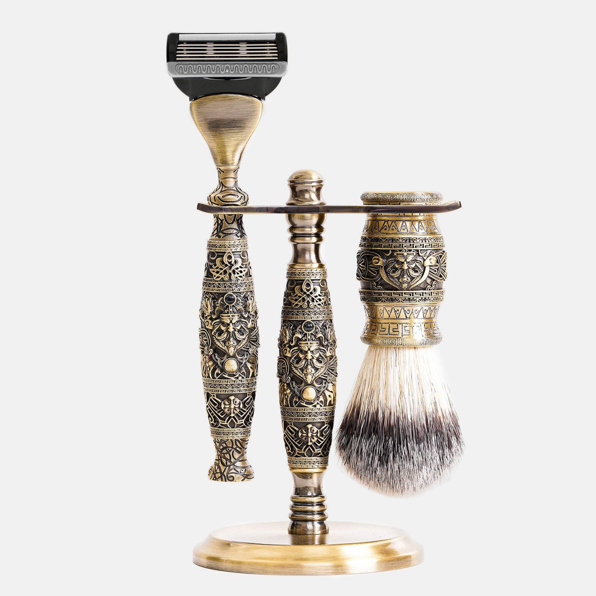 【三週年限量紀念款】 五刀式豪華典藏版刮鬍刀禮盒 - 奧丁 - FREED