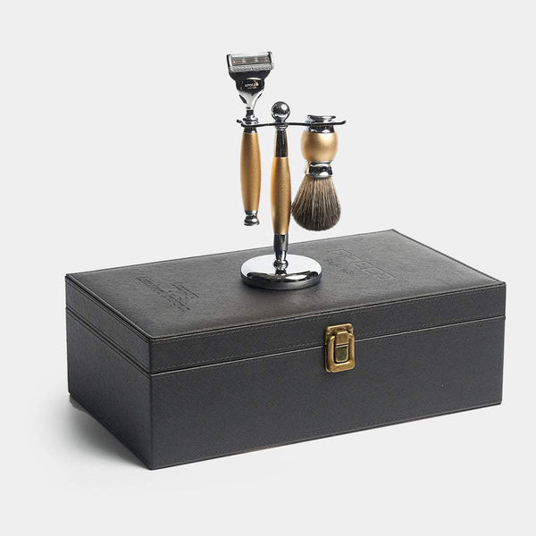 一週年限量紀念款 - 阿波羅_豪華典藏版四件組刮鬍刀禮盒 - FREED