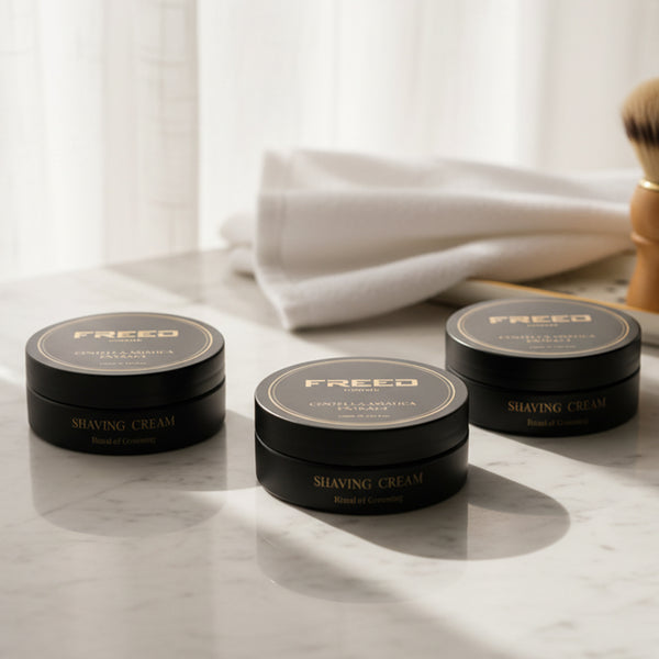 【FREED】買二送一 - 淬鍊茶韻修容刮鬍霜皂