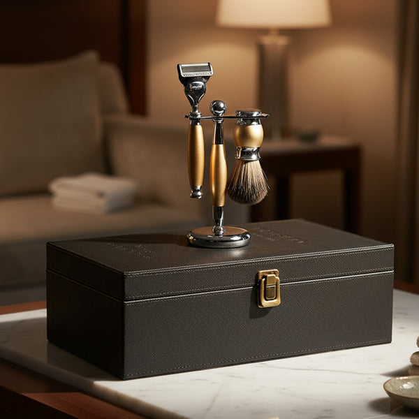 一週年限量紀念款 - 阿波羅_豪華典藏版四件組刮鬍刀禮盒