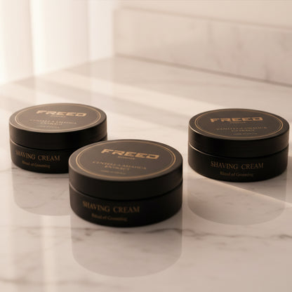 【FREED】買二送一 - 淬鍊茶韻修容刮鬍霜皂