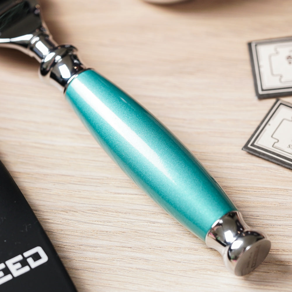 【兩週年特仕款】五刀式刮鬍刀 - 湖水綠