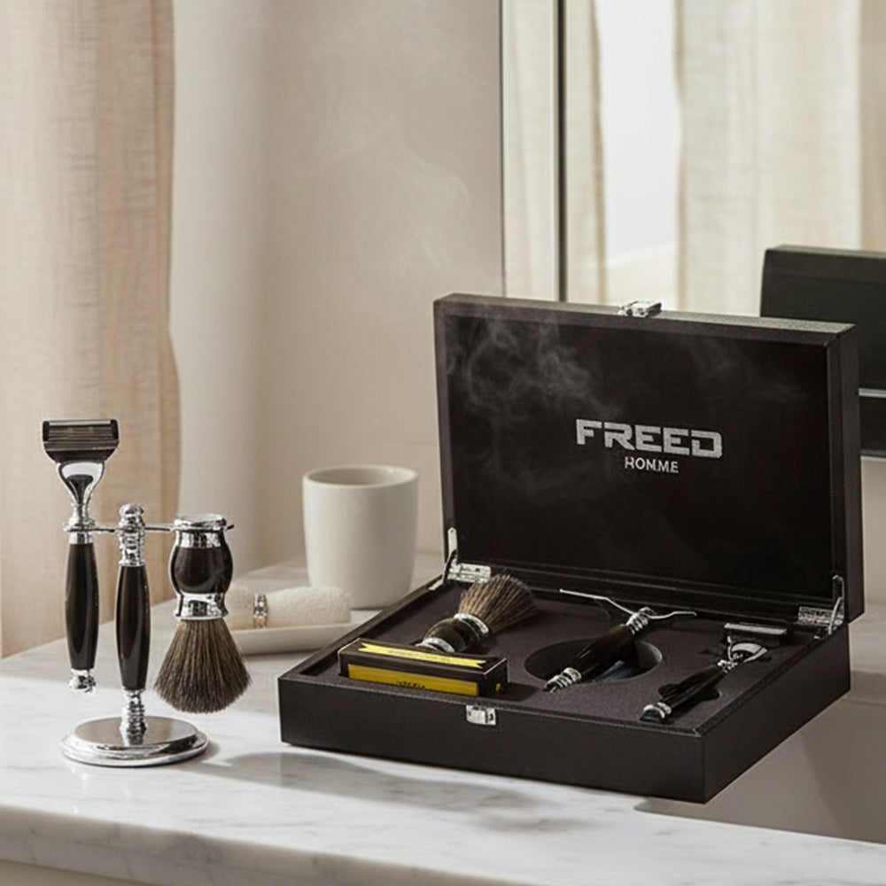 FREED 【一周年紀念款】五刀式刮鬍刀豪華禮盒四件組 -哈德斯 商品展示圖6