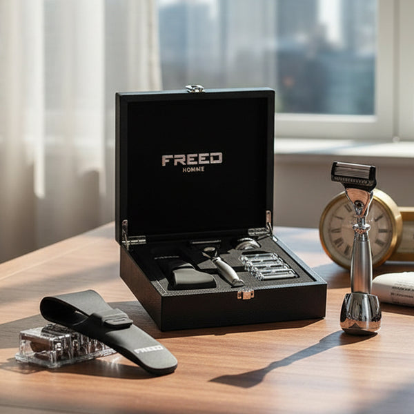 【一周年紀念款】尊爵四件組刮鬍刀禮盒 - 阿提米絲