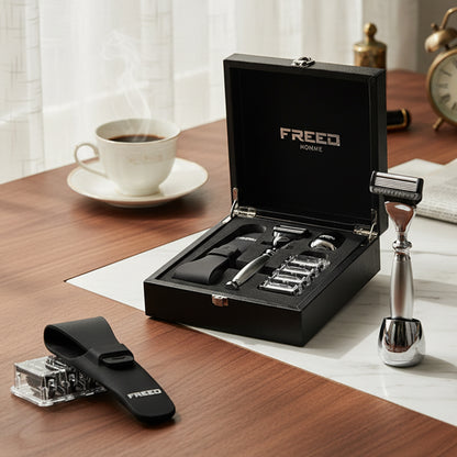 【一周年紀念款】尊爵四件組刮鬍刀禮盒 - 阿提米絲