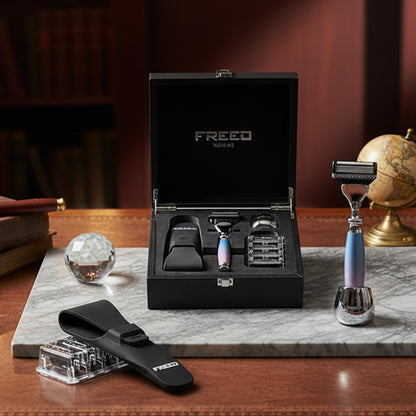 【兩週年特仕款】尊爵四件組刮鬍刀禮盒 - 獨角獸