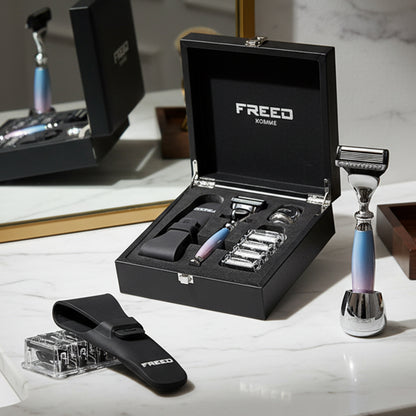 【兩週年特仕款】尊爵四件組刮鬍刀禮盒 - 獨角獸