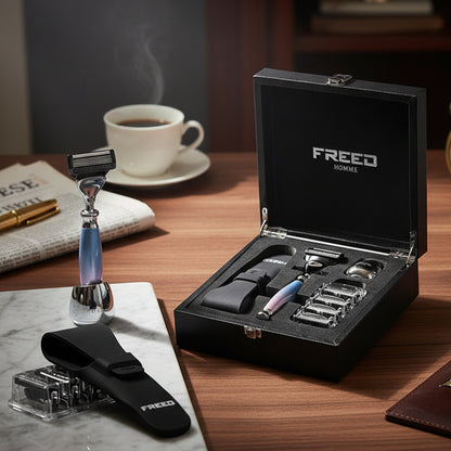 【兩週年特仕款】尊爵四件組刮鬍刀禮盒 - 獨角獸